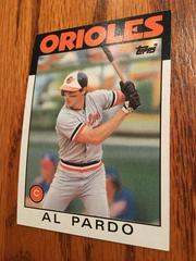 Al Pardo #279 Baseball Cards 1986 Topps Prices
