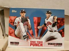 Spencer Strider, Max Fried [Blue] #12P-25 Baseball Cards 2023 Topps One Two Punch Prices