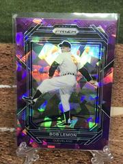 Bob Lemon [Purple Ice] Baseball Cards 2023 Panini Prizm Prices