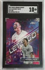 Anthony Volpe [Red] #LG-51 Baseball Cards 2023 Topps Chrome Let's Go Prices