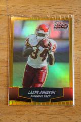 Larry Johnson [Gold Chrome Refractor] #103 Football Cards 2004 Topps Draft Picks & Prospects Prices