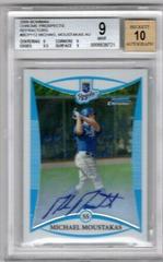 Michael Moustakas [Refractor Autograph] Baseball Cards 2008 Bowman Chrome Prospects Prices