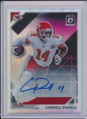 Cornell Powell [Autograph] #TR-20 Football Cards 2021 Panini Donruss Optic The Rookies Prices
