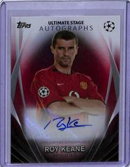 Roy Keane [Red Foilboard] #USA-RK Soccer Cards 2023 Topps UEFA Club Ultimate Stage Autograph Prices