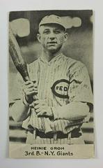 Heinie Groh Baseball Cards 1921 E220 National Caramel Prices
