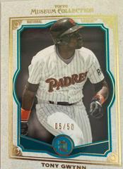 Tony Gwynn [Turquoise Asia] Baseball Cards 2013 Topps Museum Collection Prices