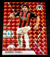 Sandro Tonali [Red Mosaic] Soccer Cards 2020 Panini Mosaic Serie A Prices