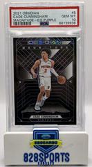 Cade Cunningham [Purple] #5 Basketball Cards 2021 Panini Obsidian Magnitude Prices
