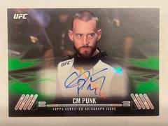 CM Punk [Green] #KA-CP Ufc Cards 2017 Topps UFC Knockout Autographs Prices