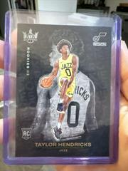 Taylor Hendricks #140 Basketball Cards 2023 Panini Court Kings Prices