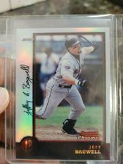 Jeff Bagwell [Refractor] #15 Baseball Cards 1998 Bowman Chrome Prices