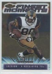 Isaac Bruce Football Cards 2000 Topps Finest Moments Prices