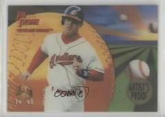 Jim Thome [Artist's Proof] Baseball Cards 1995 Sportflix UC3 Prices