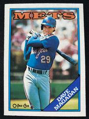 Dave Magadan #58 Baseball Cards 1988 O Pee Chee Prices