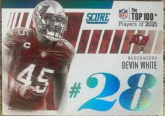 Devin White #T28 Football Cards 2022 Panini Score Top 100 Prices