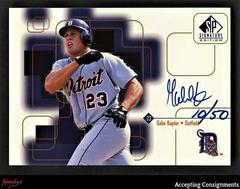 Gabe Kapler [Gold] Baseball Cards 1999 SP Signature Autographs Prices