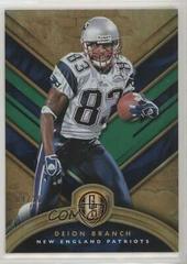 Deion Branch [Emerald] Football Cards 2019 Panini Gold Standard Prices