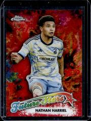 Nathan Harriel [Red] #FS-4 Soccer Cards 2023 Topps Chrome MLS Future Stars Prices