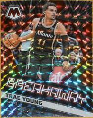 Trae Young [Mosaic] #4 Basketball Cards 2022 Panini Mosaic Breakaway Prices