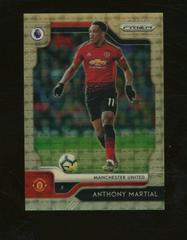 Anthony Martial [Gold Power] Soccer Cards 2019 Panini Prizm Premier League Prices