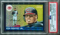 Ken Griffey Jr. [Black Retrofractor] Baseball Cards 2004 Topps Heritage Chrome Prices