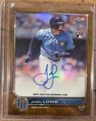 Josh Lowe [Orange] Baseball Cards 2022 Topps Chrome Ben Baller Autographs Prices