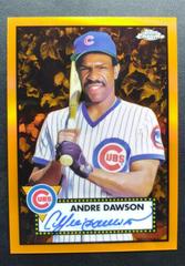 Andre Dawson [Orange] Baseball Cards 2021 Topps Chrome Platinum Anniversary Autographs Prices