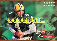 Brett Favre Football Cards 1995 Skybox Impact Countdown Prices