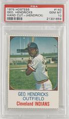 Geo. Hendricks [Hand Cut Hendrick] #140 Baseball Cards 1975 Hostess Prices
