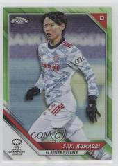 Saki Kumagai Soccer Cards 2021 Topps Chrome UEFA Women’s Champions League Prices