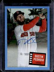 Dustin Pedroia [Blue] #57HS-DP Baseball Cards 2023 Topps Archives 1957 Topps Hit Stars Autographs Prices