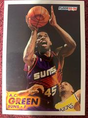 A.C. Green #357 Basketball Cards 1993 Fleer Prices