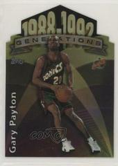 Gary Payton #G14 Basketball Cards 1997 Topps Generations Prices