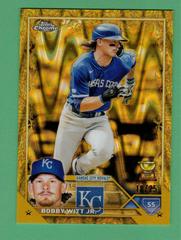 Bobby Witt Jr. [Lava Gold] Baseball Cards 2023 Topps Gilded Collection Prices