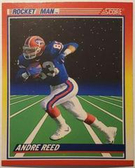 Andre Reed #559 Football Cards 1990 Panini Score Prices