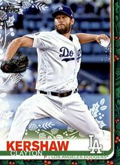 Clayton Kershaw [Pitching A Snowball] #HW30 Baseball Cards 2019 Topps Holiday Mega Box Prices