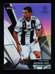 Cristiano Ronaldo [Refractor] #100 Soccer Cards 2018 Finest UEFA Champions League Prices