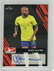 Dani Alves #BA-DA1 Soccer Cards 2023 Leaf Goal Autographs Prices