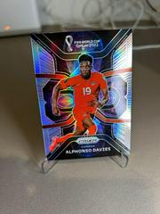 Alphonso Davies [Silver] Soccer Cards 2022 Panini Prizm World Cup Phenomenon Prices