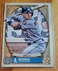 Alex Bregman [Team Script Font Swap] Baseball Cards 2021 Topps Gypsy Queen Prices