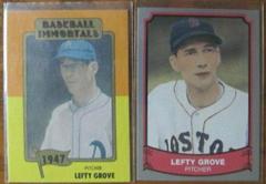 Lefty Grove #52 Baseball Cards 1980 Baseball Immortals Prices