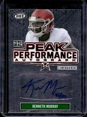 Kenneth Murray [Red] #PK-KM Football Cards 2020 Sage Hit Peak Performance Autograph Prices