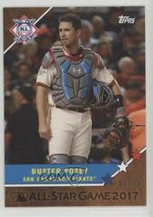 Buster Posey [Walnut] #2W Baseball Cards 2017 Topps on Demand All Star Game Homage to '87 Prices