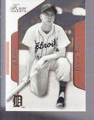 Al Kaline #6 Baseball Cards 2003 Flair Greats Prices