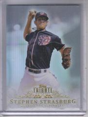 Stephen Strasburg #53 Baseball Cards 2013 Topps Tribute Prices