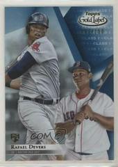 Rafael Devers [Class 1 Blue] #1 Baseball Cards 2018 Topps Gold Label Prices