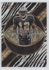 Marques Colston [Zebra] #HT-7 Football Cards 2021 Panini Select Hidden Talents Prices