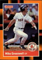 Mike Greenwell #177 Baseball Cards 1988 Donruss Baseball's Best Prices
