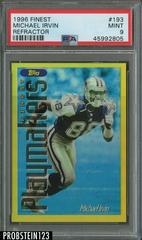Michael Irvin [Refractor] Football Cards 1996 Topps Finest Prices
