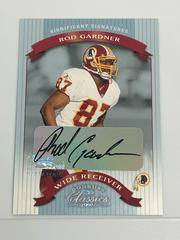 Rod Gardner [Significant Signatures] #44 Football Cards 2002 Panini Donruss Classics Prices
